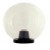 Glob acrilic PMMA transparent 400mm cu soclu